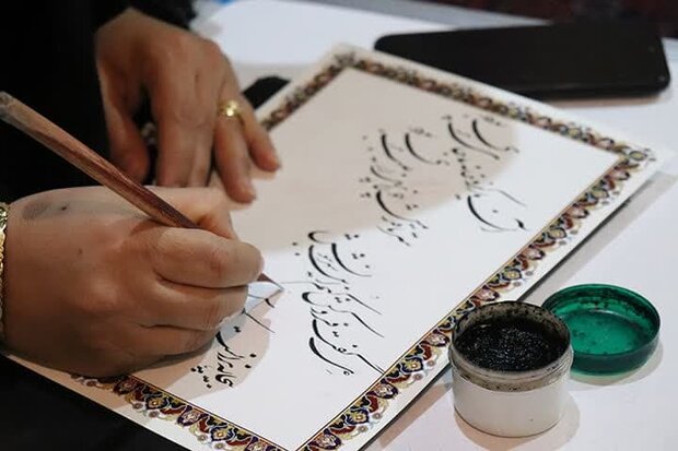 کیفیت عالی آثار خوشنویسان در جشنواره شکوه‌ شاهنامه