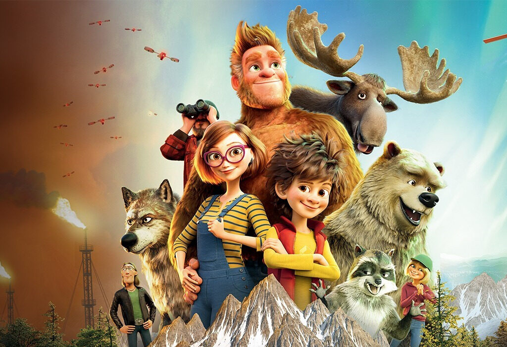 معرفی سینمایی خانواده پاگنده -Bigfoot Family