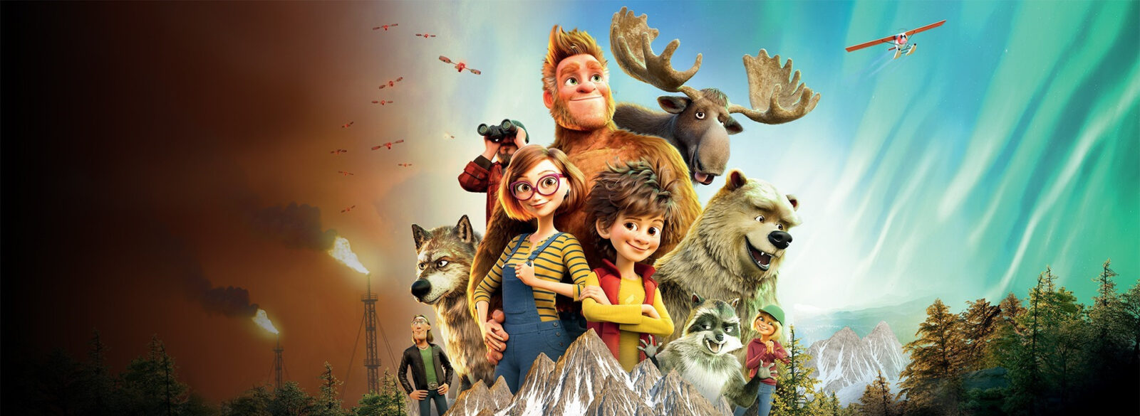 معرفی سینمایی خانواده پاگنده -Bigfoot Family